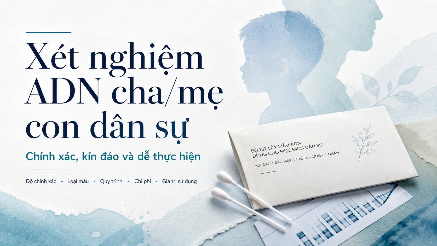 Banner xét nghiệm ADN cha/mẹ con dân sự