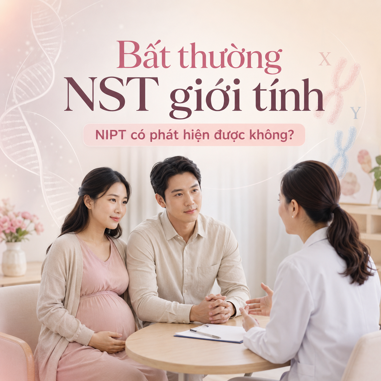 Bất thường nhiễm sắc thể giới tính là gì? NIPT có phát hiện được không?