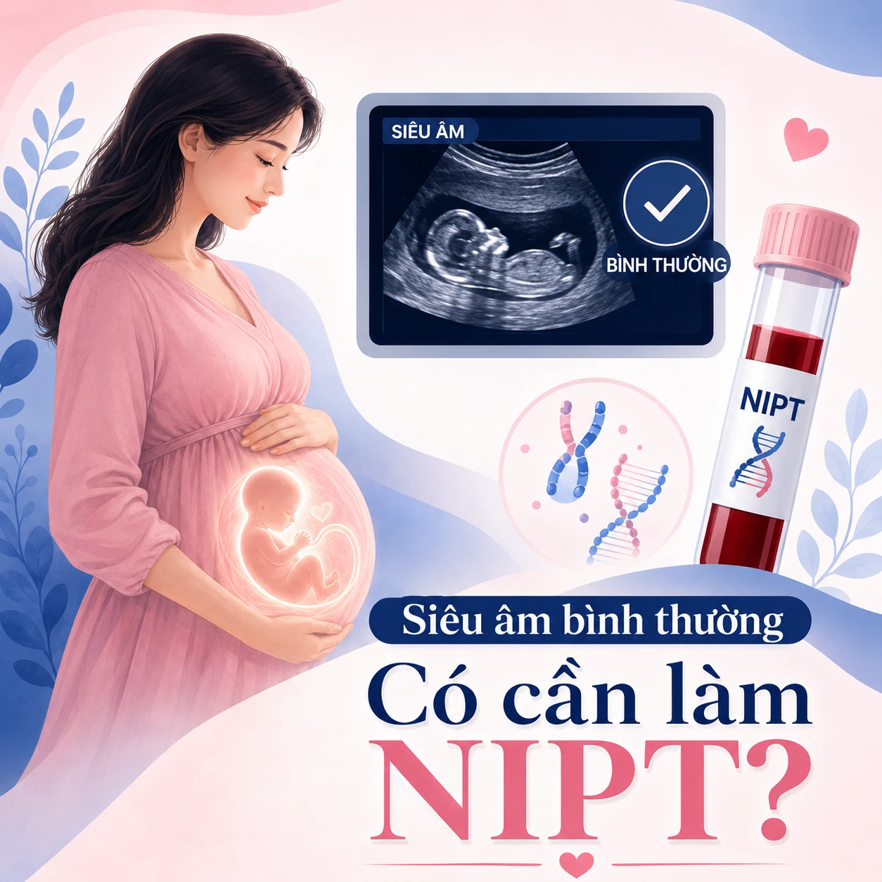 Có cần làm NIPT khi siêu âm thai bình thường không?
