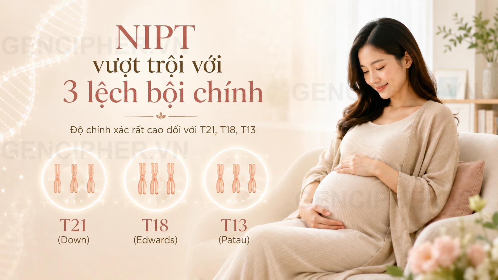 Minh họa 2. Bảng so sánh chi tiết NIPT - Double Test - Triple Test