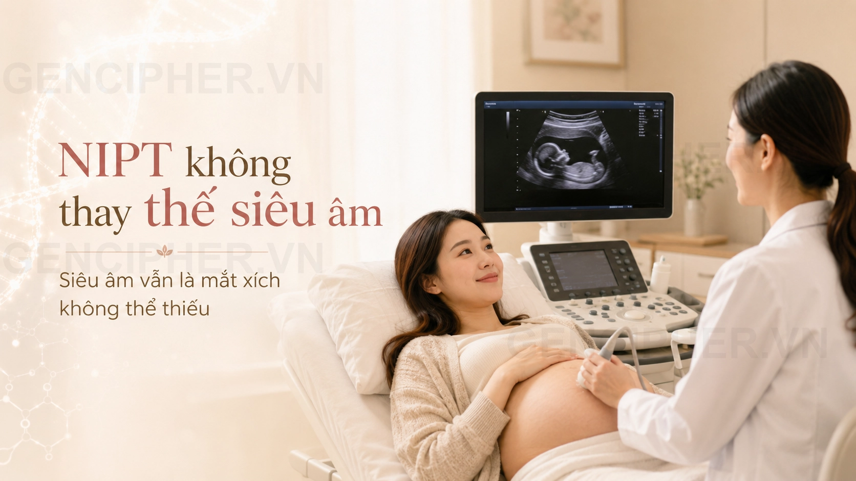 Minh họa NIPT có thay thế hoàn toàn Double Test / Triple Test không?