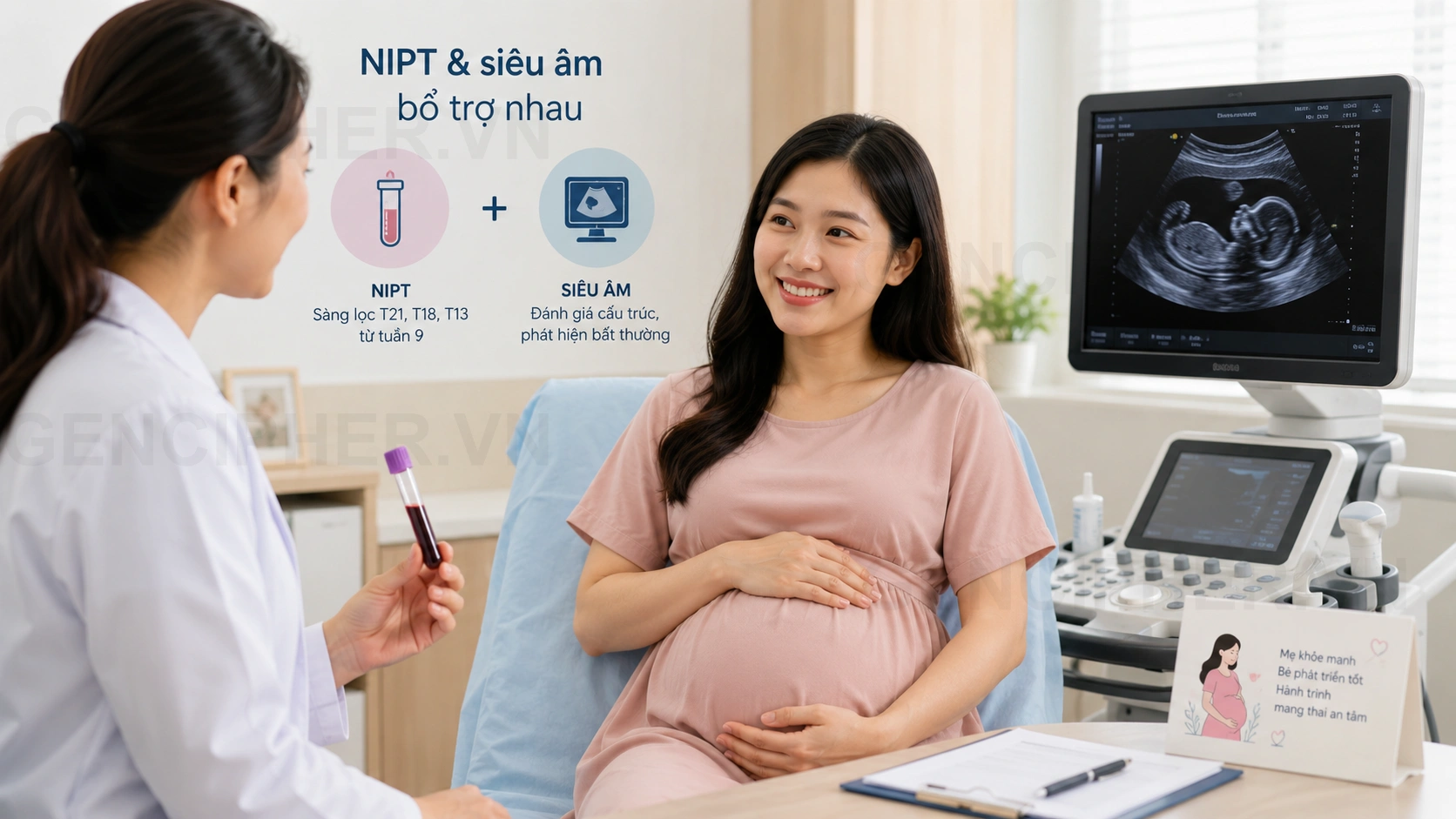 Minh họa 6. Sàng lọc T21, T18, T13 bằng NIPT chính xác ra sao?
