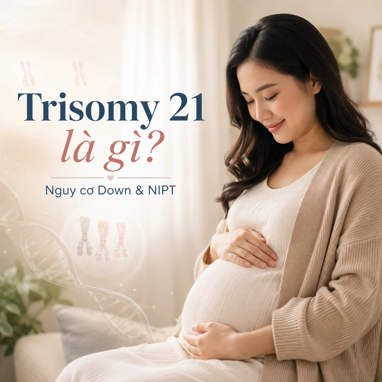 Trisomy 21 là gì? NIPT phát hiện nguy cơ Down ra sao?