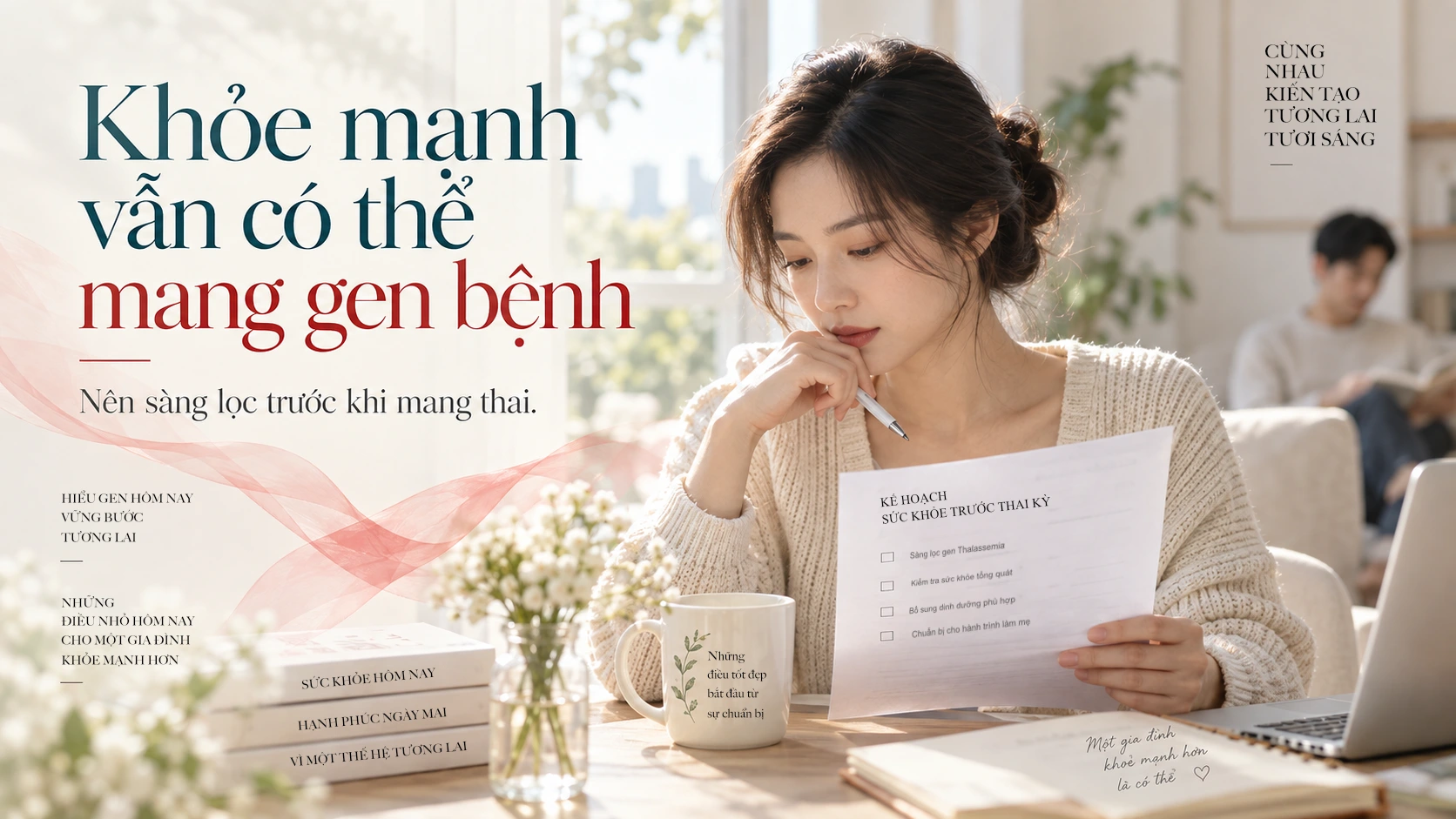 Người khỏe mạnh vẫn có thể mang gen Thalassemia