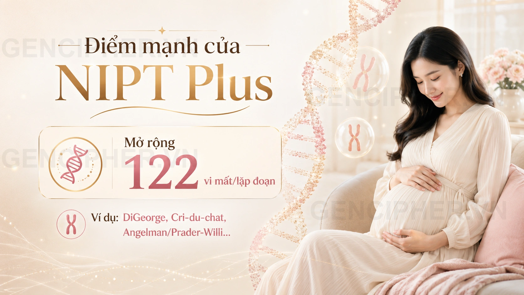 Minh họa 2. Mở rộng 122 hạng mục vi mất đoạn & vi lặp đoạn (CNVs)