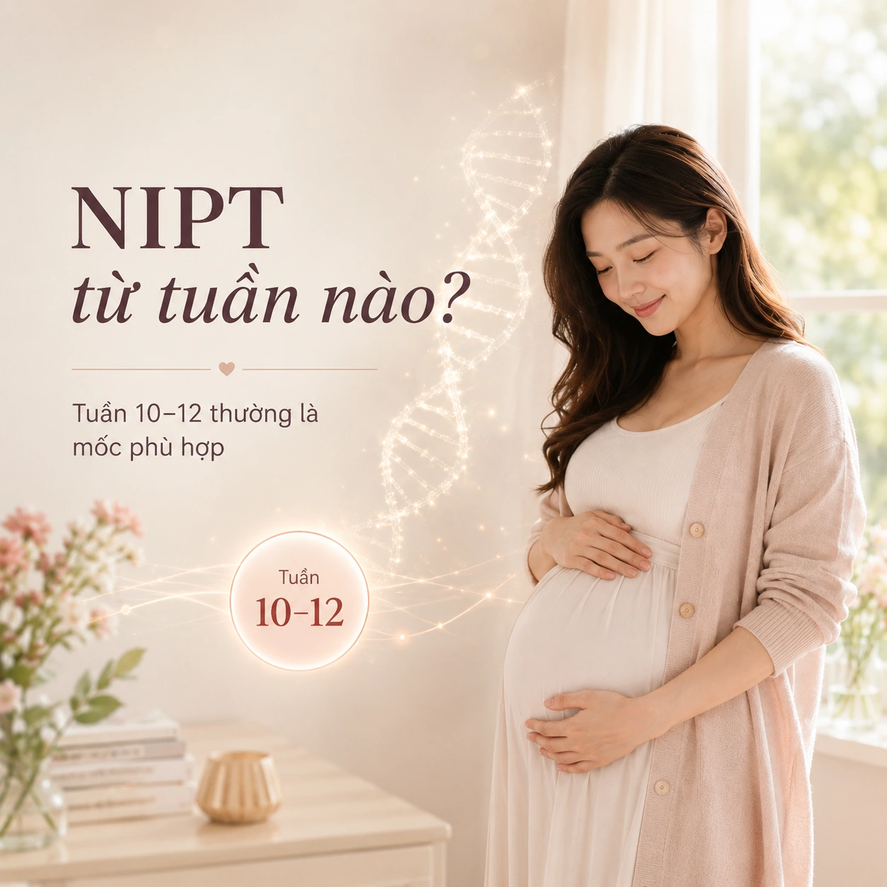Xét nghiệm NIPT từ tuần thứ mấy là phù hợp?