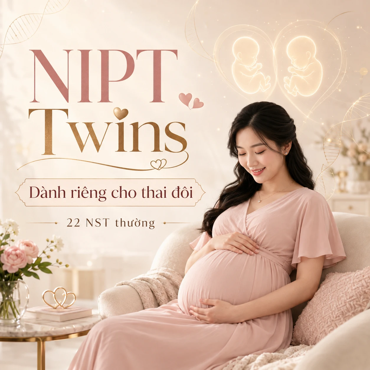 NIPT Gencare Twins – Xét nghiệm NIPT dành riêng cho thai đôi