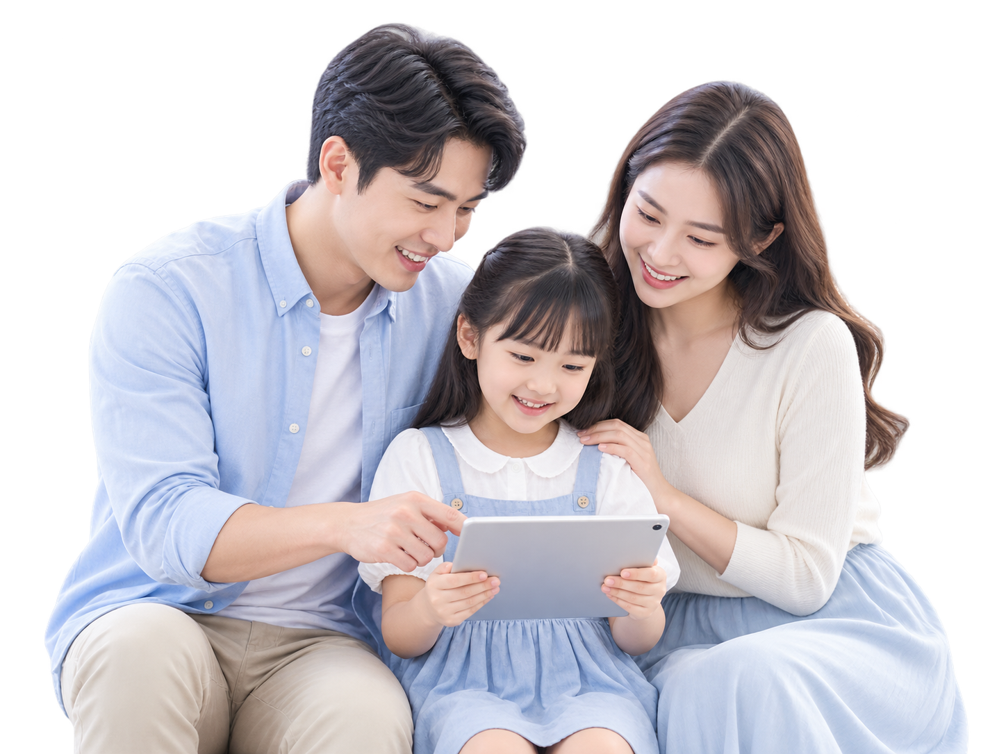 Gia đình cùng xem kết quả xét nghiệm Gen Cipher